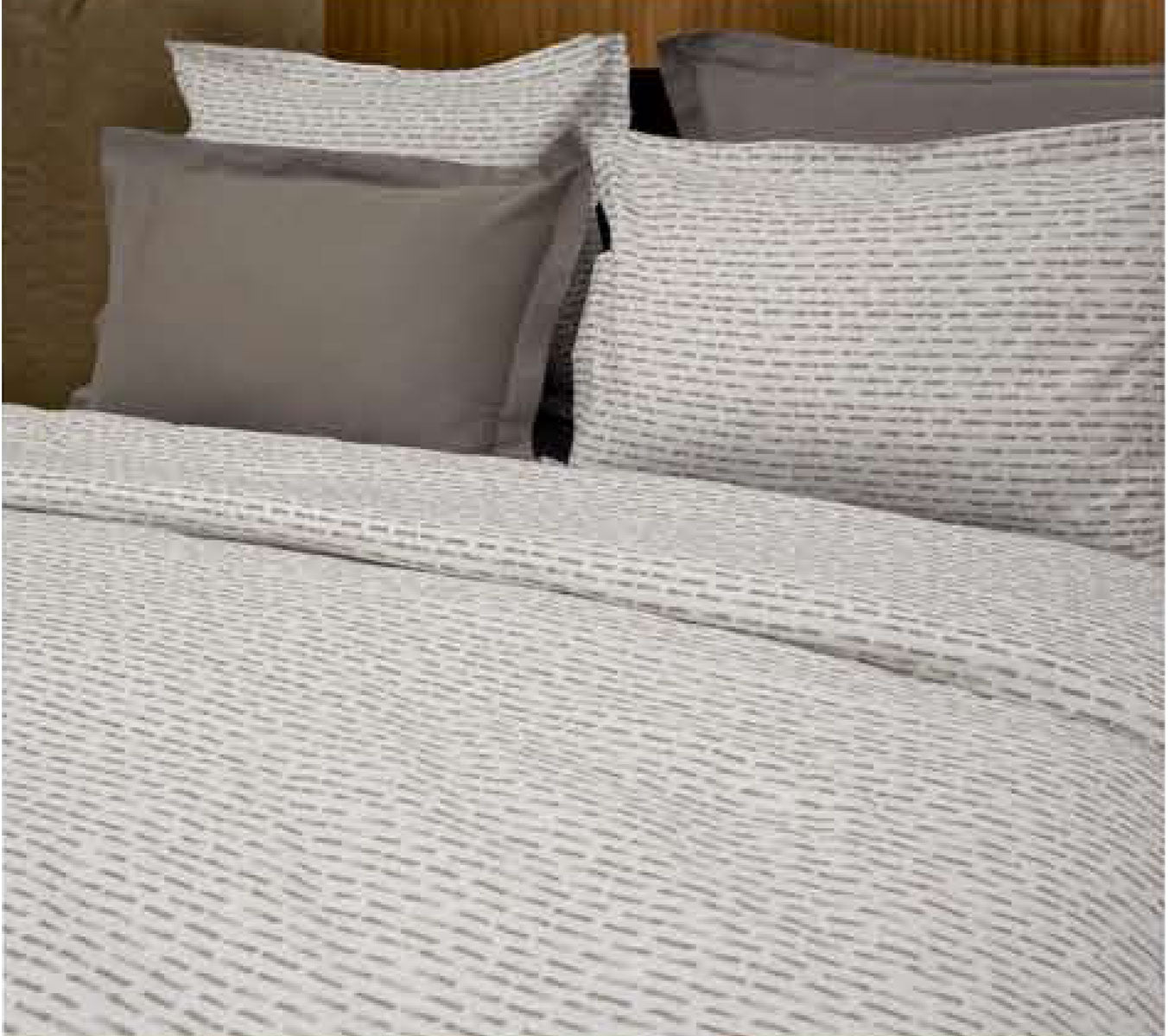 Mark Home 100% Premium Cotton 200 TC Ada Bedding Set 6 pcs