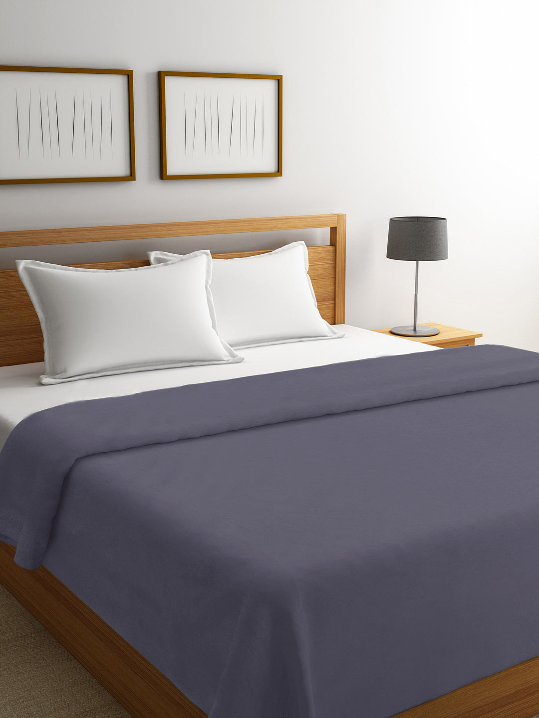 Mark Home 100% Organic Cotton Percale 200 TC Duvet Cover Double