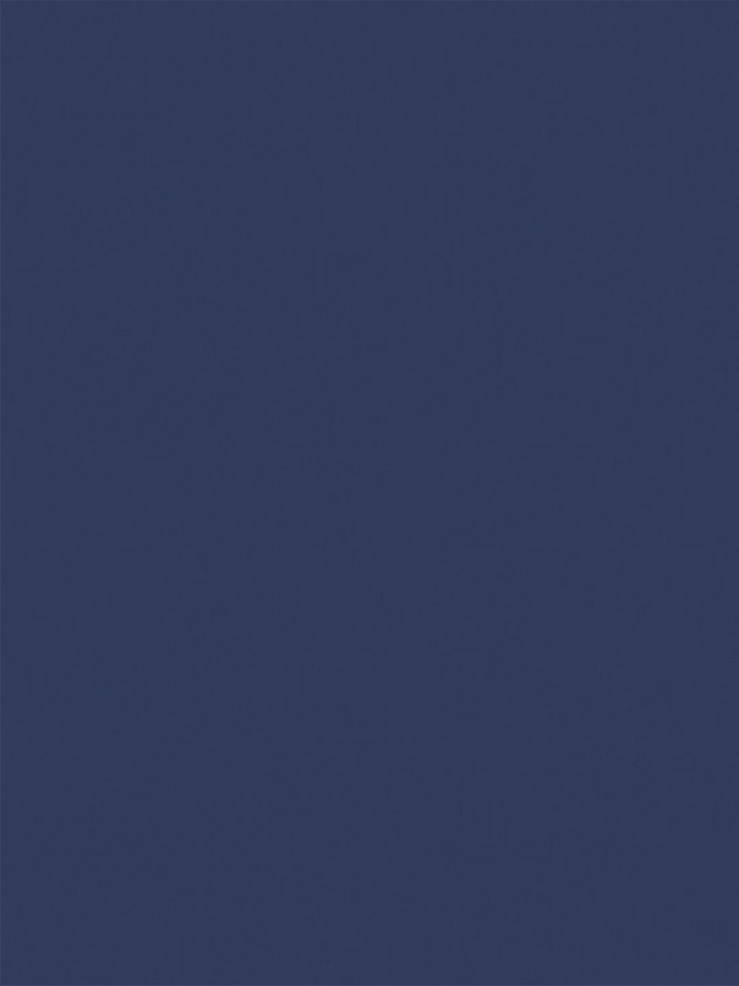 Mark Home 100% Organic Cotton Sateen Fabric 400 TC Naturelle Duvet Cover Double Navy