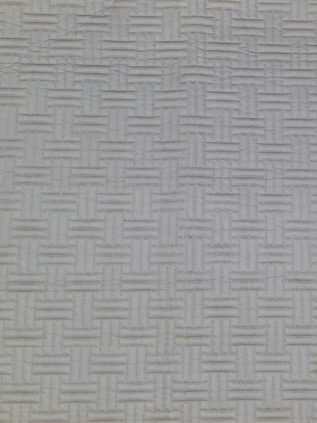 MARK HOME Quilted Bed Cover Silver made from 100% Organic Cotton Sateen Fabric 400 TC with 150 GSM Wading between the fabric