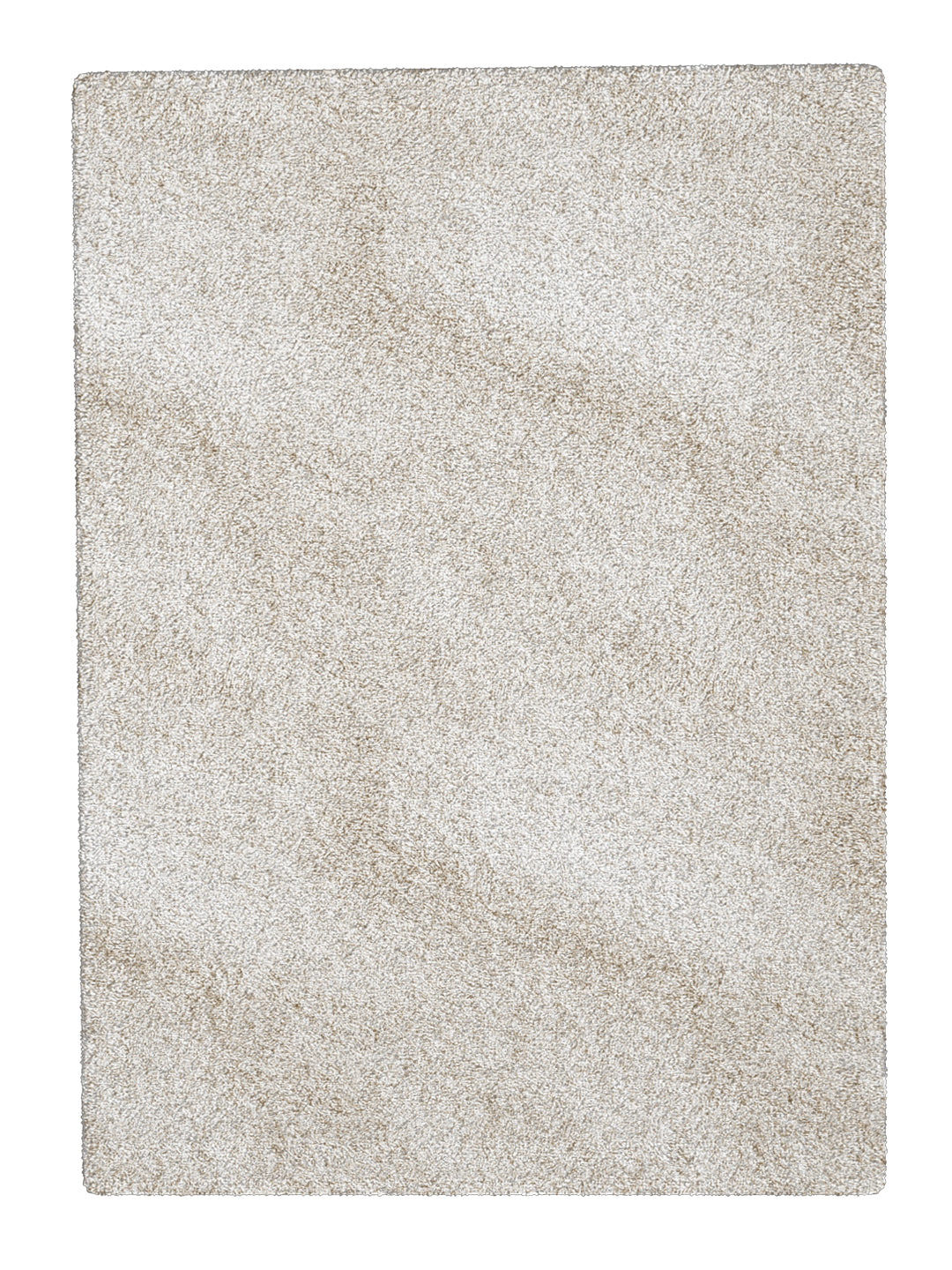 Mark Home 100% Micro Anti Skid Durable Softness Plush Lustrous Rugs 40cm x 60cm Ivory