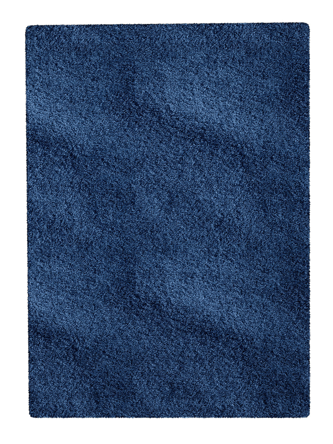 Mark Home 100% Micro Anti Skid Durable Softness Plush Lustrous Rugs 40cm x 60cm Navy