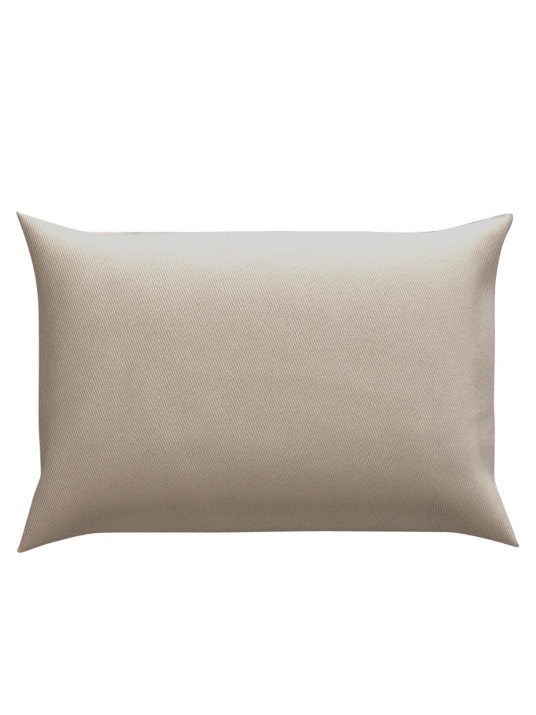 Silver-Coloured Solid 200 TC King Bedsheet With 2 Pillow Covers