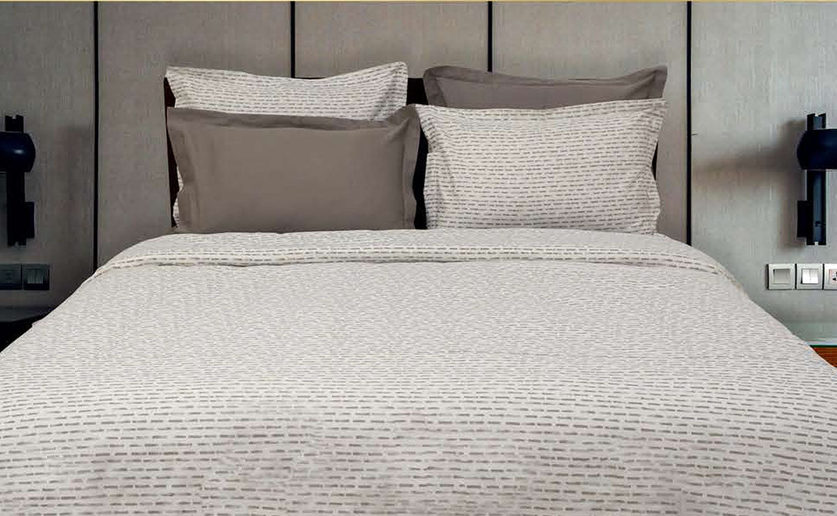 Mark Home 100% Premium Cotton 200 TC Ada Bedding Set 6 pcs
