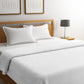 Mark Home 100% Organic Cotton Percale 200 TC Duvet Cover Double
