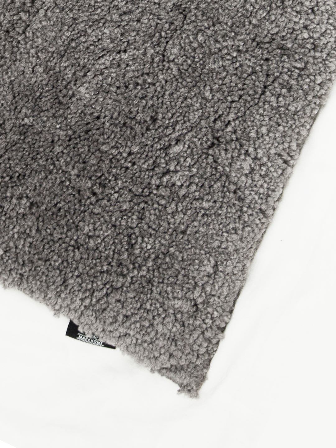 Mark Home 100% Micro Anti Skid Durable Softness Plush Lustrous Rugs 40cm x 60cm Grey